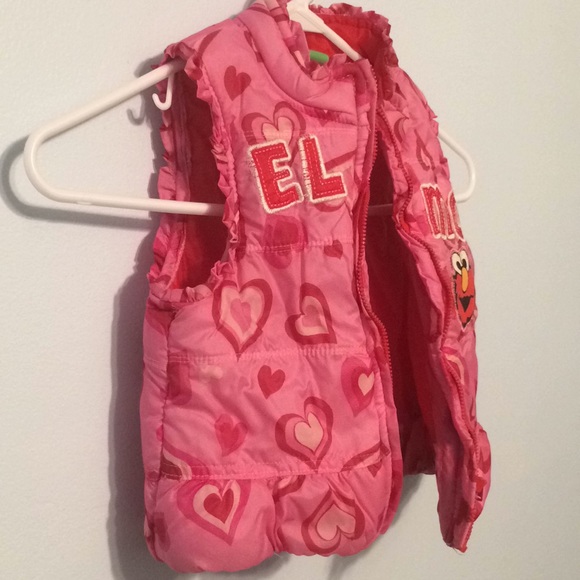 Sesame Street Elmo kids jacket vest - Rare find! - Picture 6 of 6